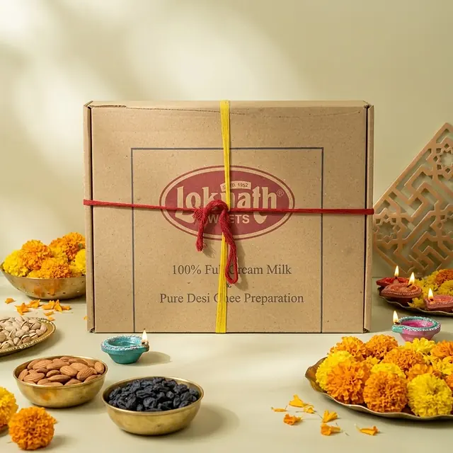 Kraft Hamper · 1 Tray, closed