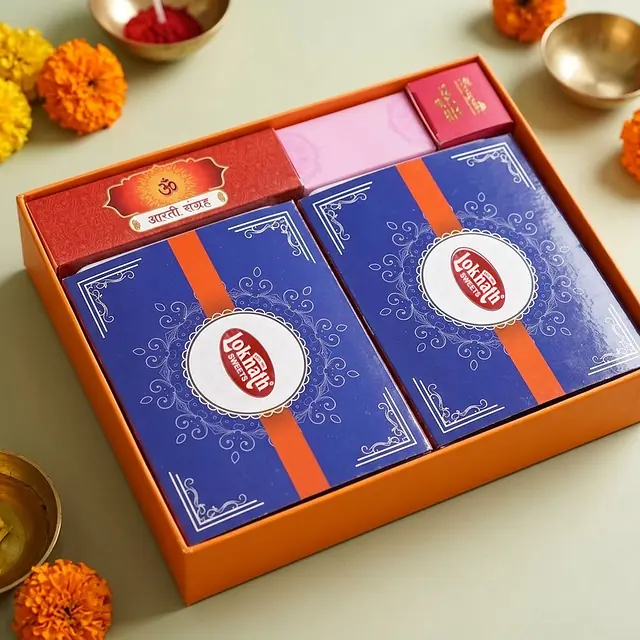 Mahotsav Hamper, a close-up of the contents