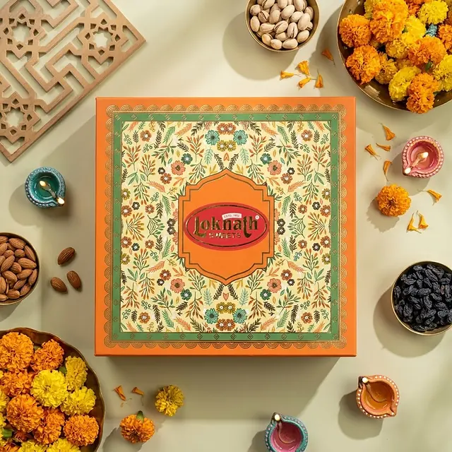 Orange Hamper, closed, seen from above