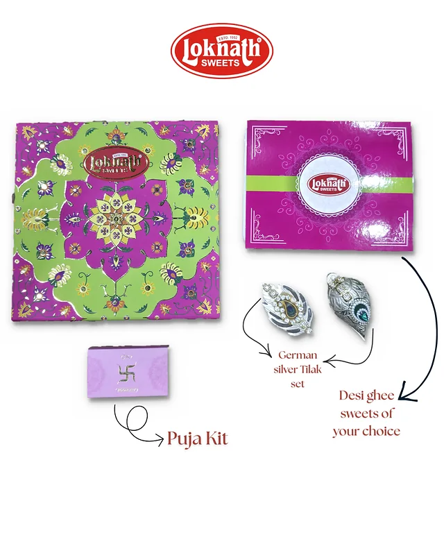 Pink Hamper: what is inside, with each item labelled